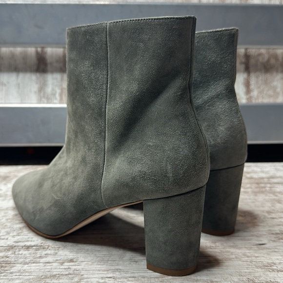 REISS Florens Suede Block Heeled Boots Women’s Sz 9.5 - Picture 7 of 11